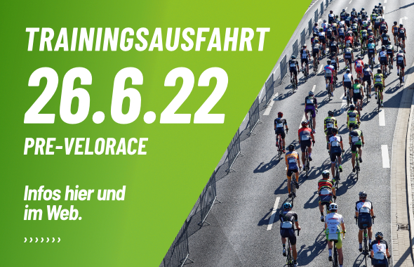 Pre-Velorace – Einrollen für August